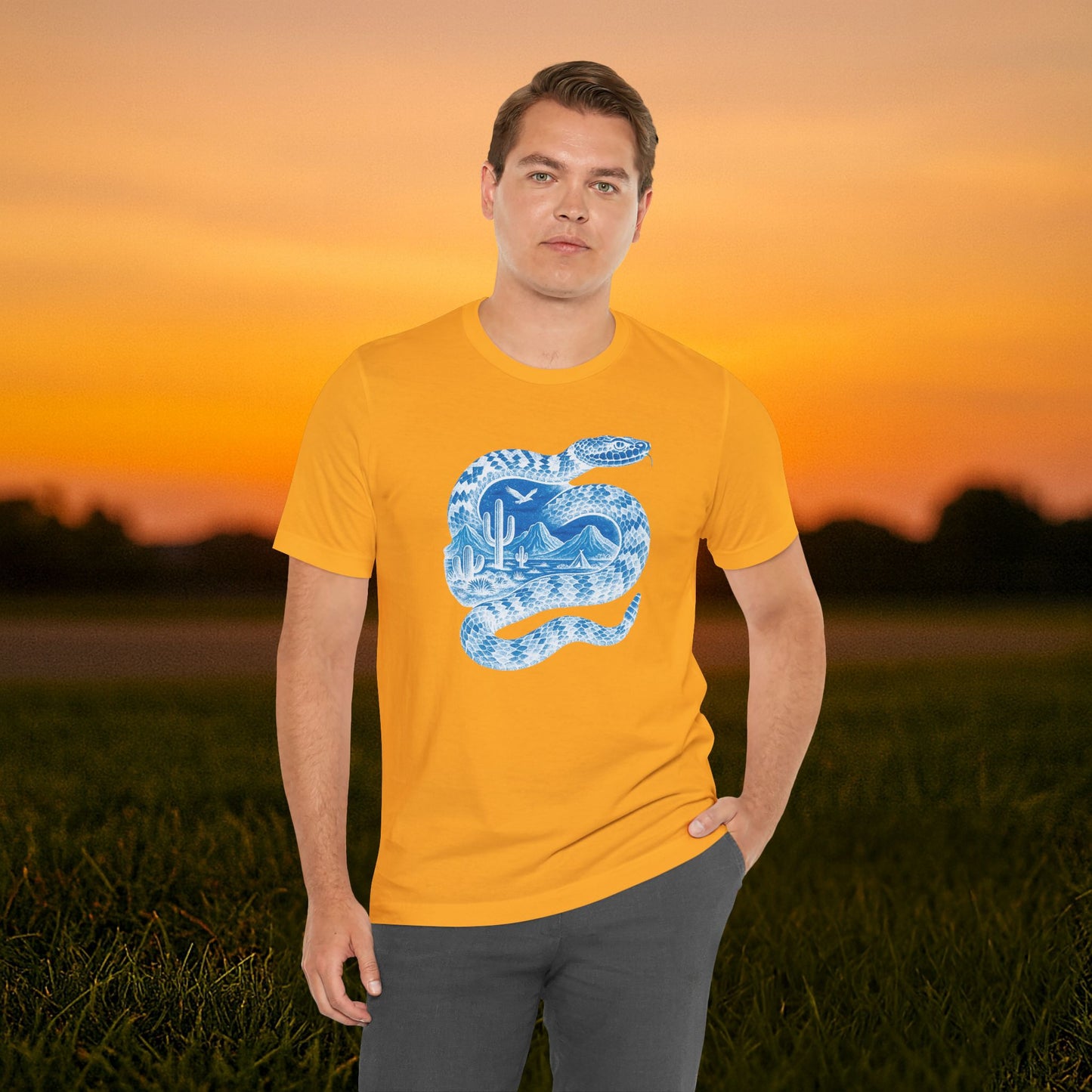 “Desert Rattler Inverted” Tee