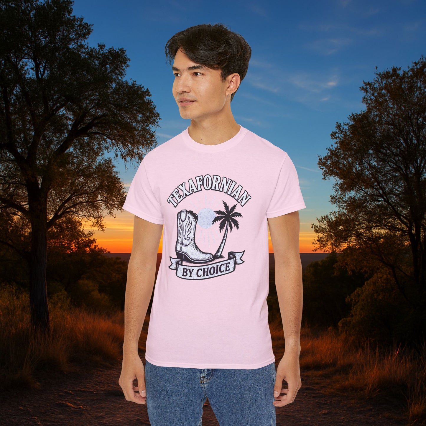 Texafornian By Choice" Tee - (Crispy White Edition)