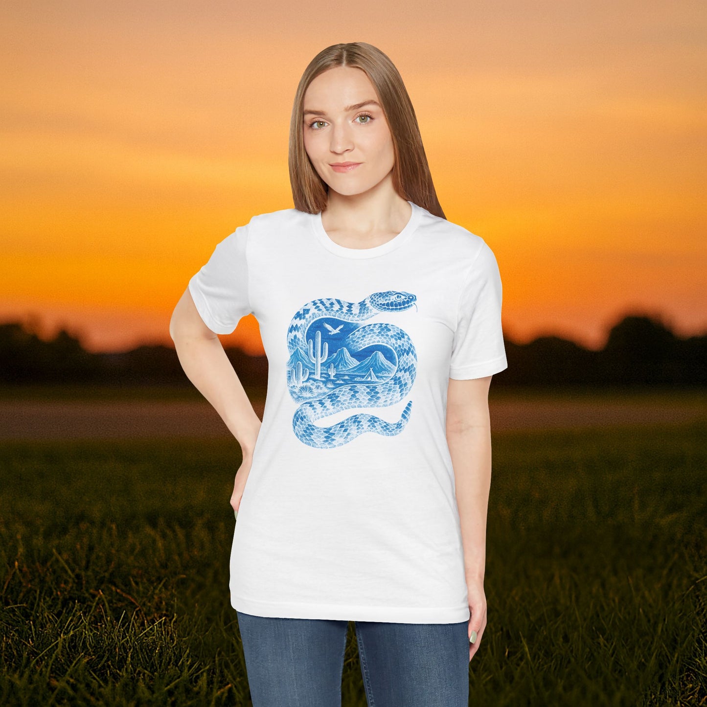 “Desert Rattler Inverted” Tee