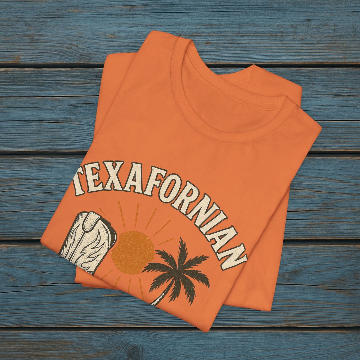 “Texafornian By Choice” Tee – (Vintage Cream Edition)