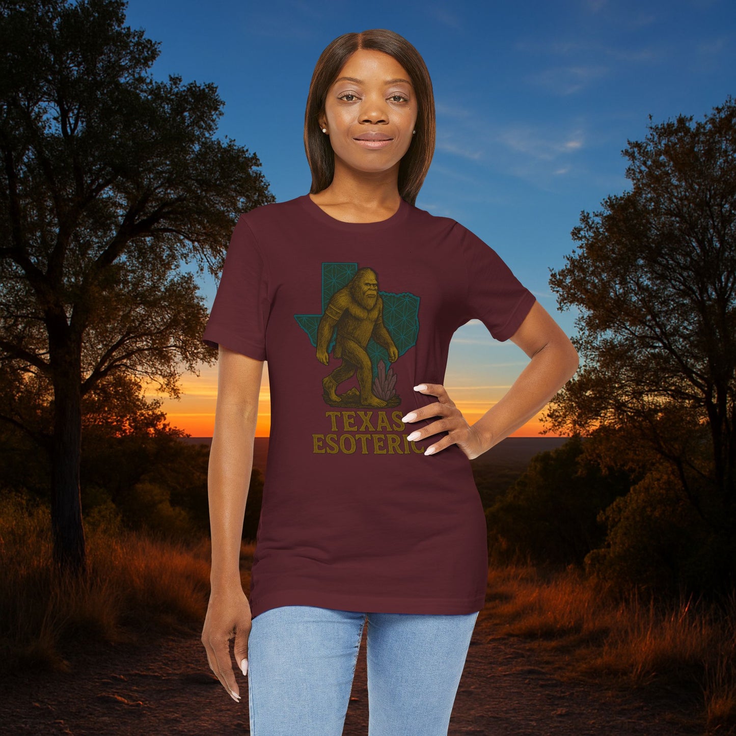 "Texas Esoteric Bigfoot" Tee