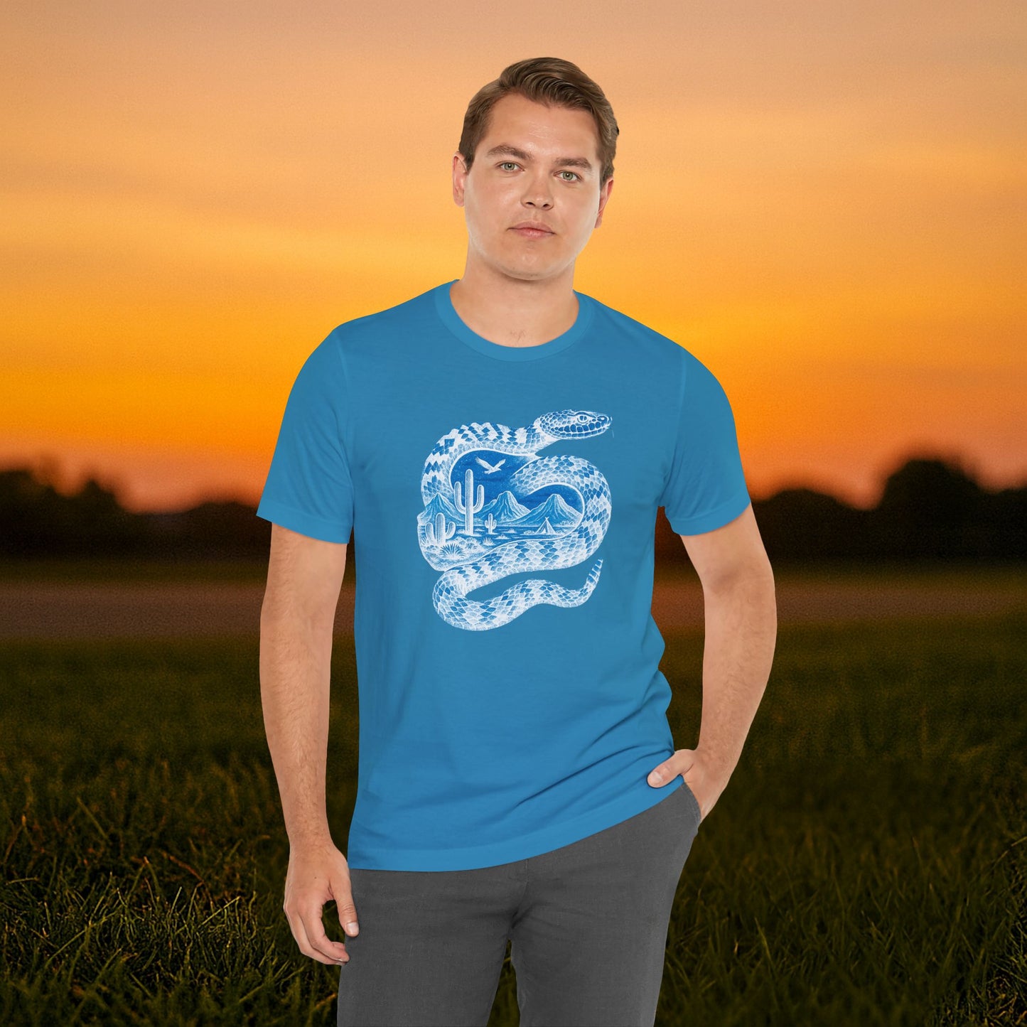 “Desert Rattler Inverted” Tee