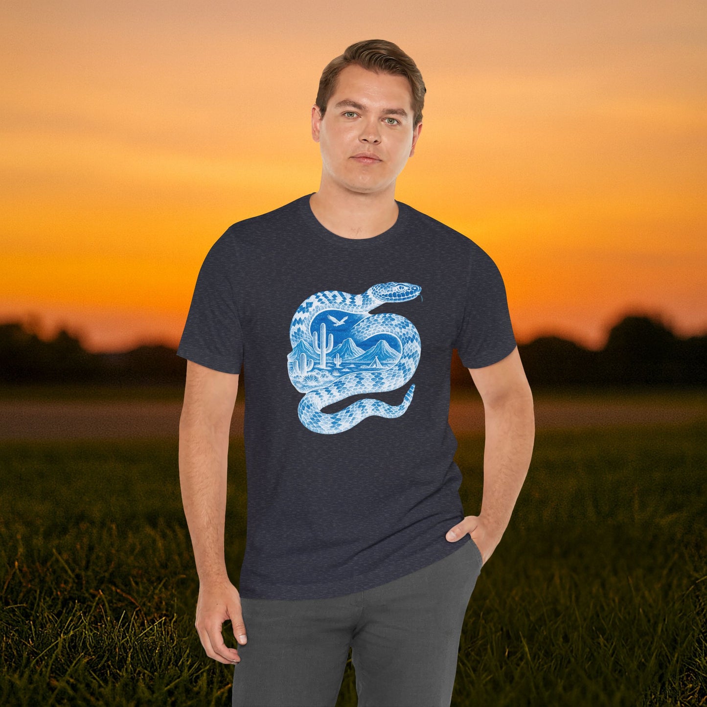 “Desert Rattler Inverted” Tee