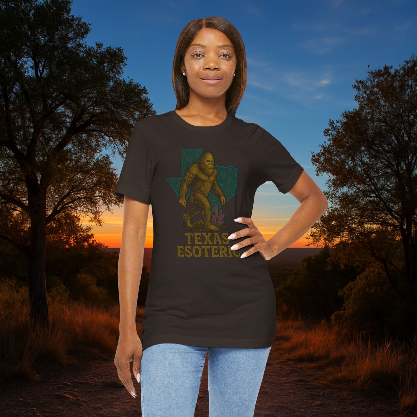 "Texas Esoteric Bigfoot" Tee