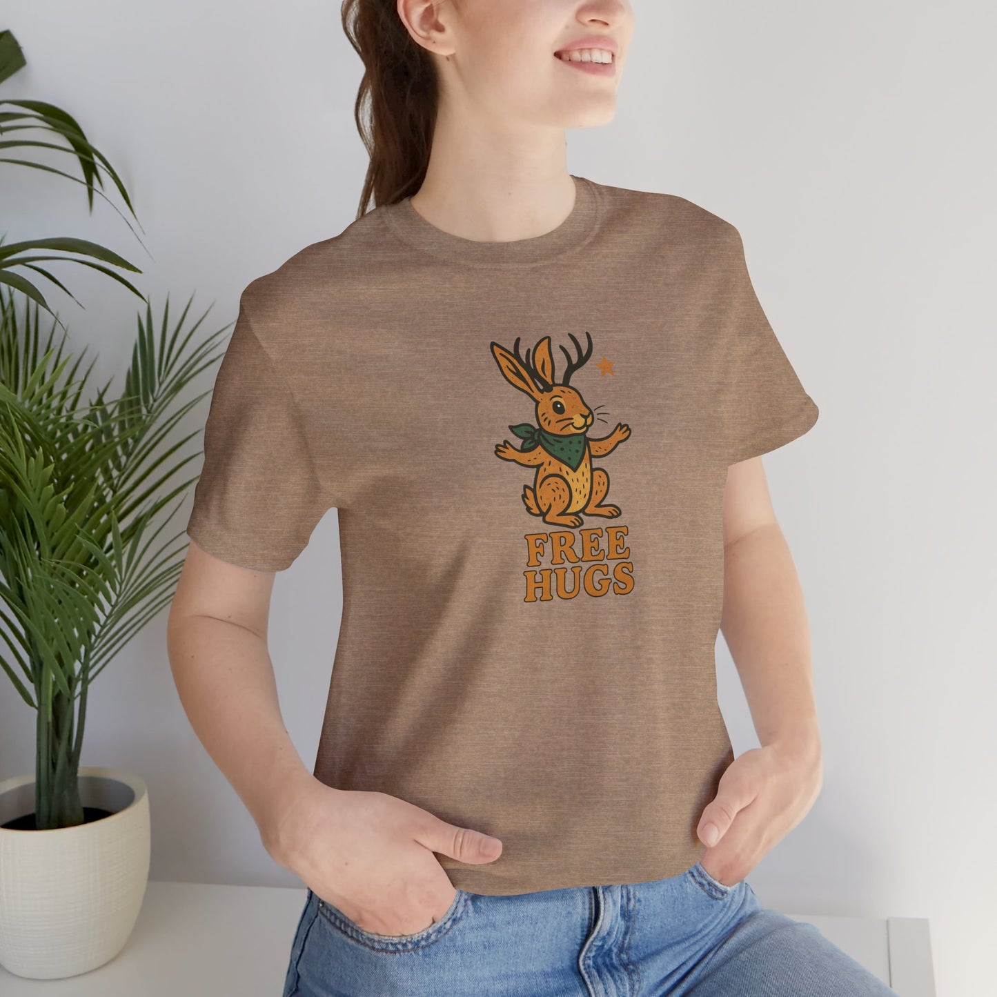 “Free Hugs - Jackalope" Tee