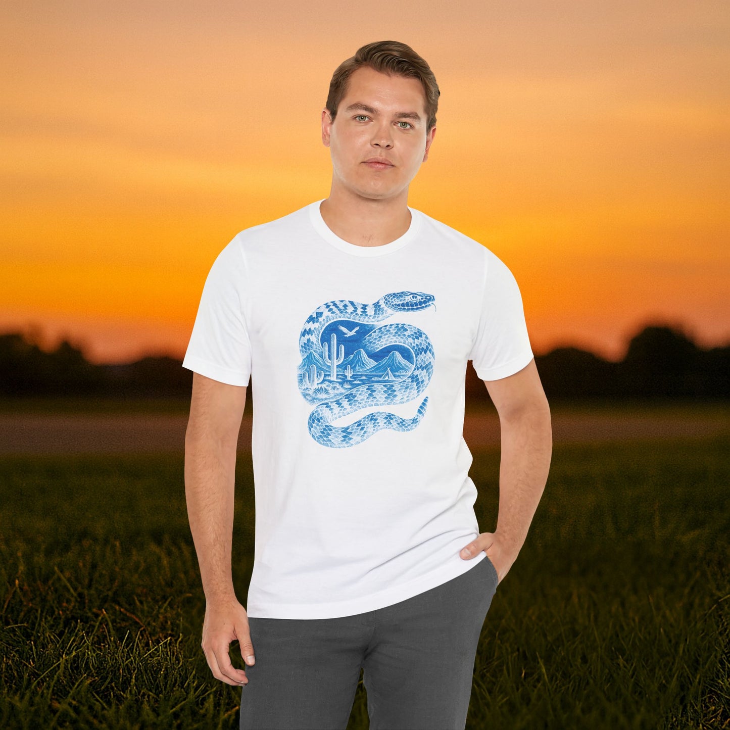 “Desert Rattler Inverted” Tee
