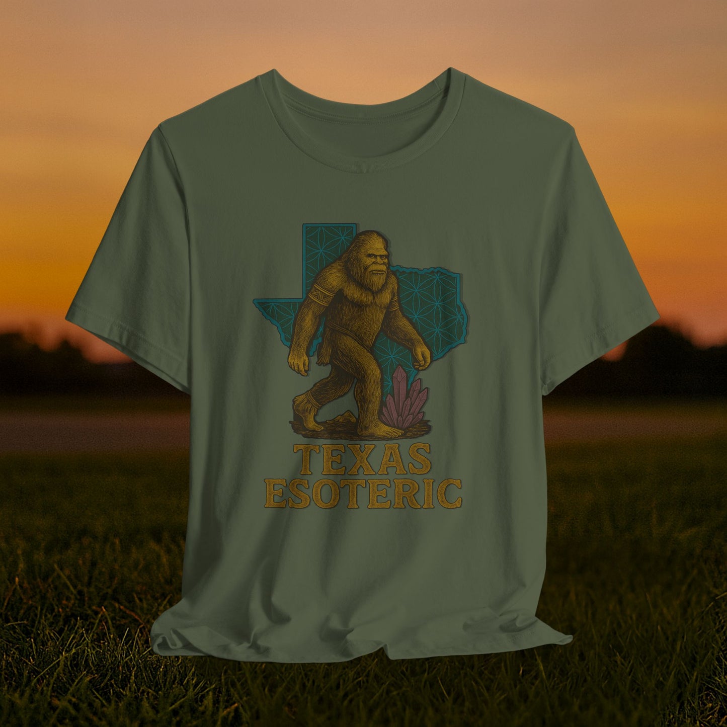 "Texas Esoteric Bigfoot" Tee