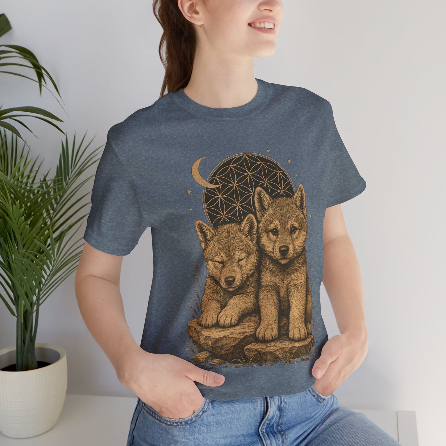 “Wolf Pups Duo” Tee