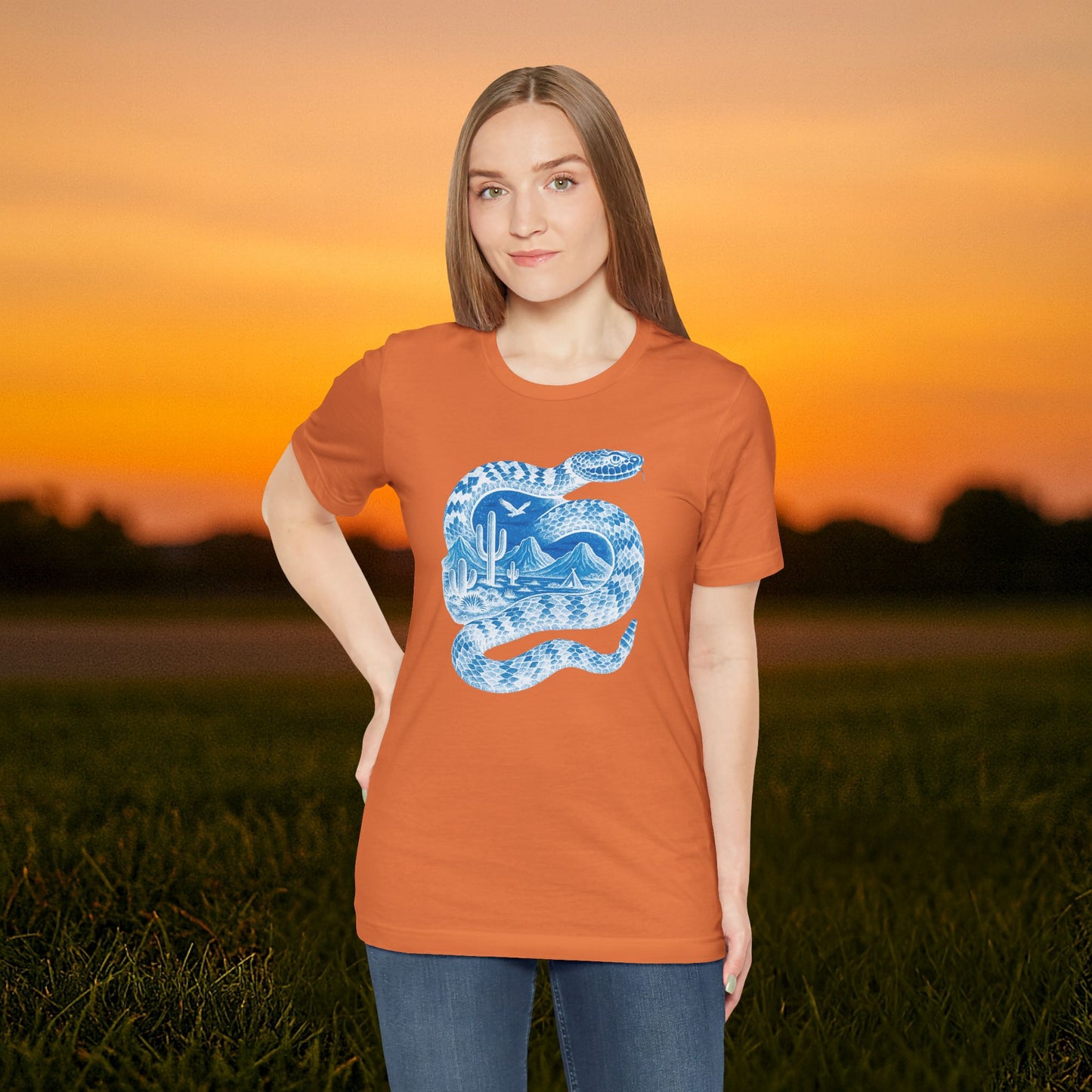 “Desert Rattler Inverted” Tee