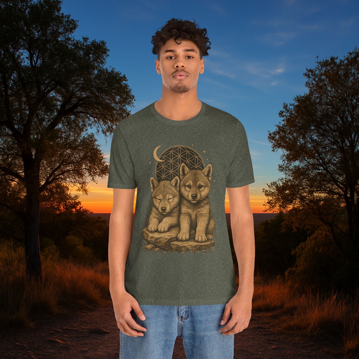 “Wolf Pups Duo” Tee