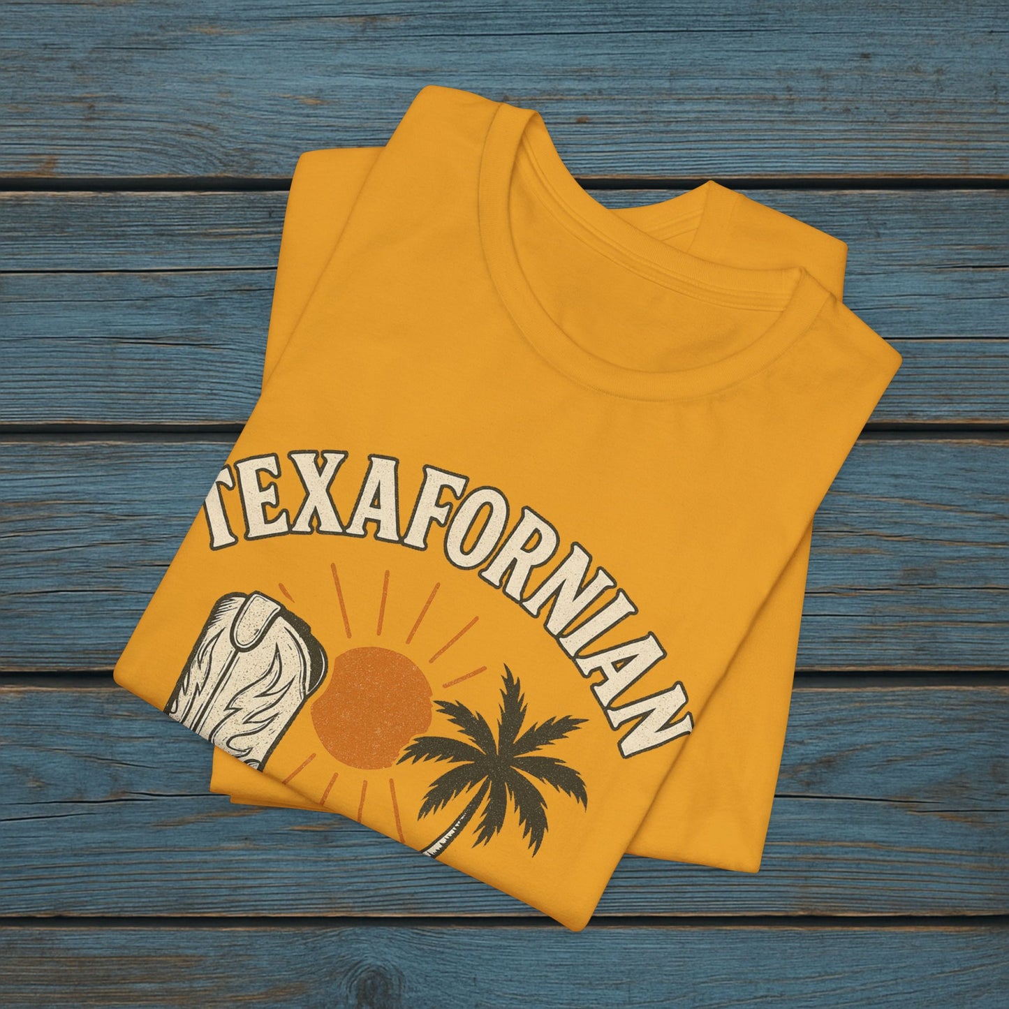 “Texafornian By Choice” Tee – (Vintage Cream Edition)