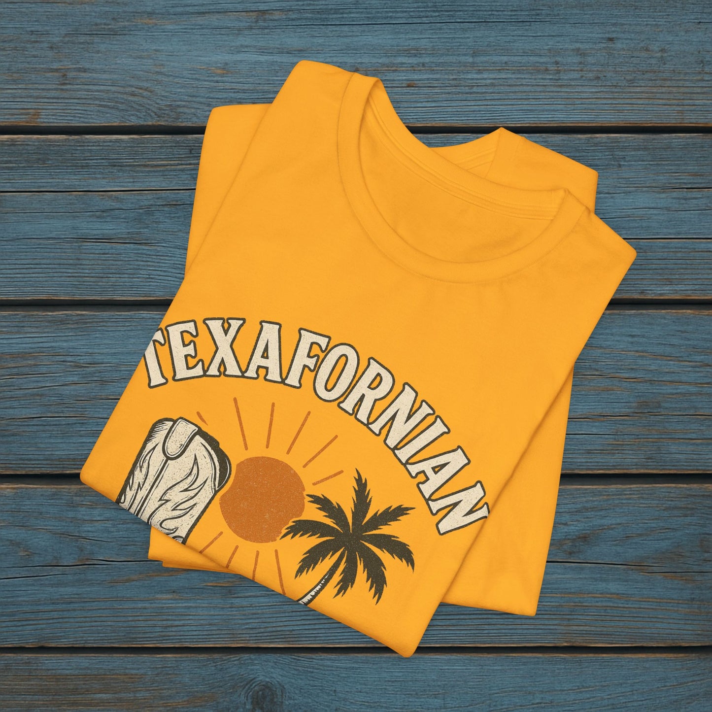 “Texafornian By Choice” Tee – (Vintage Cream Edition)