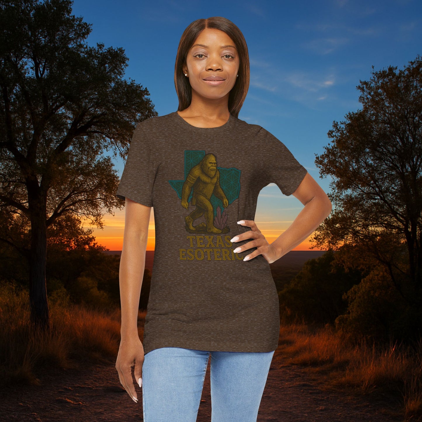"Texas Esoteric Bigfoot" Tee