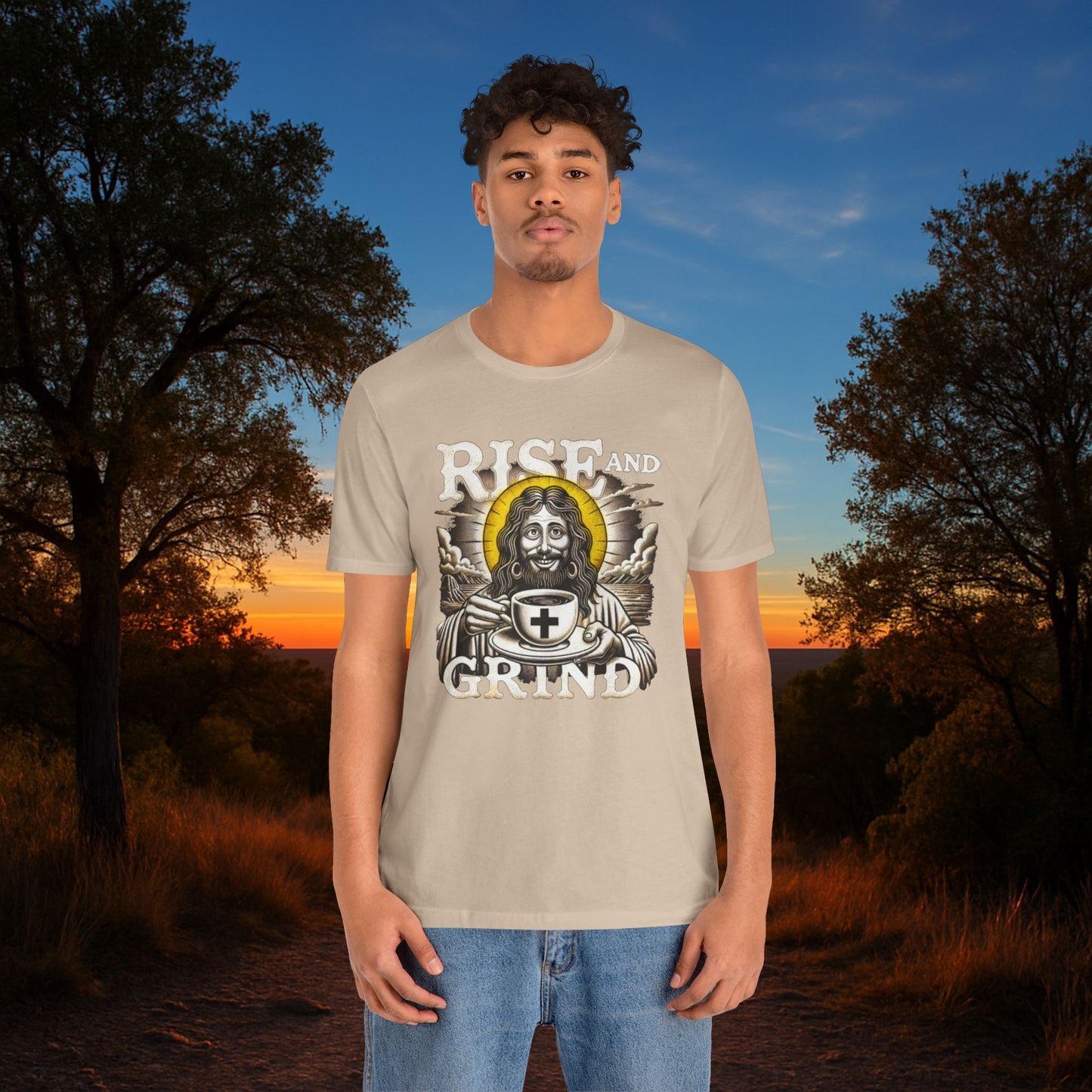 “Rise and Grind" Tee