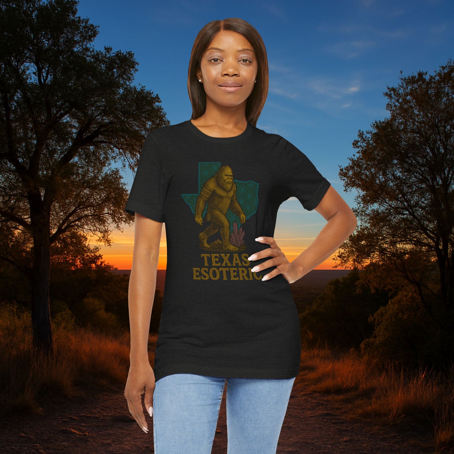 "Texas Esoteric Bigfoot" Tee