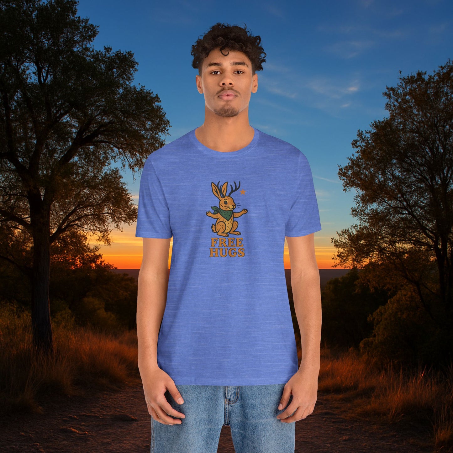 “Free Hugs - Jackalope" Tee