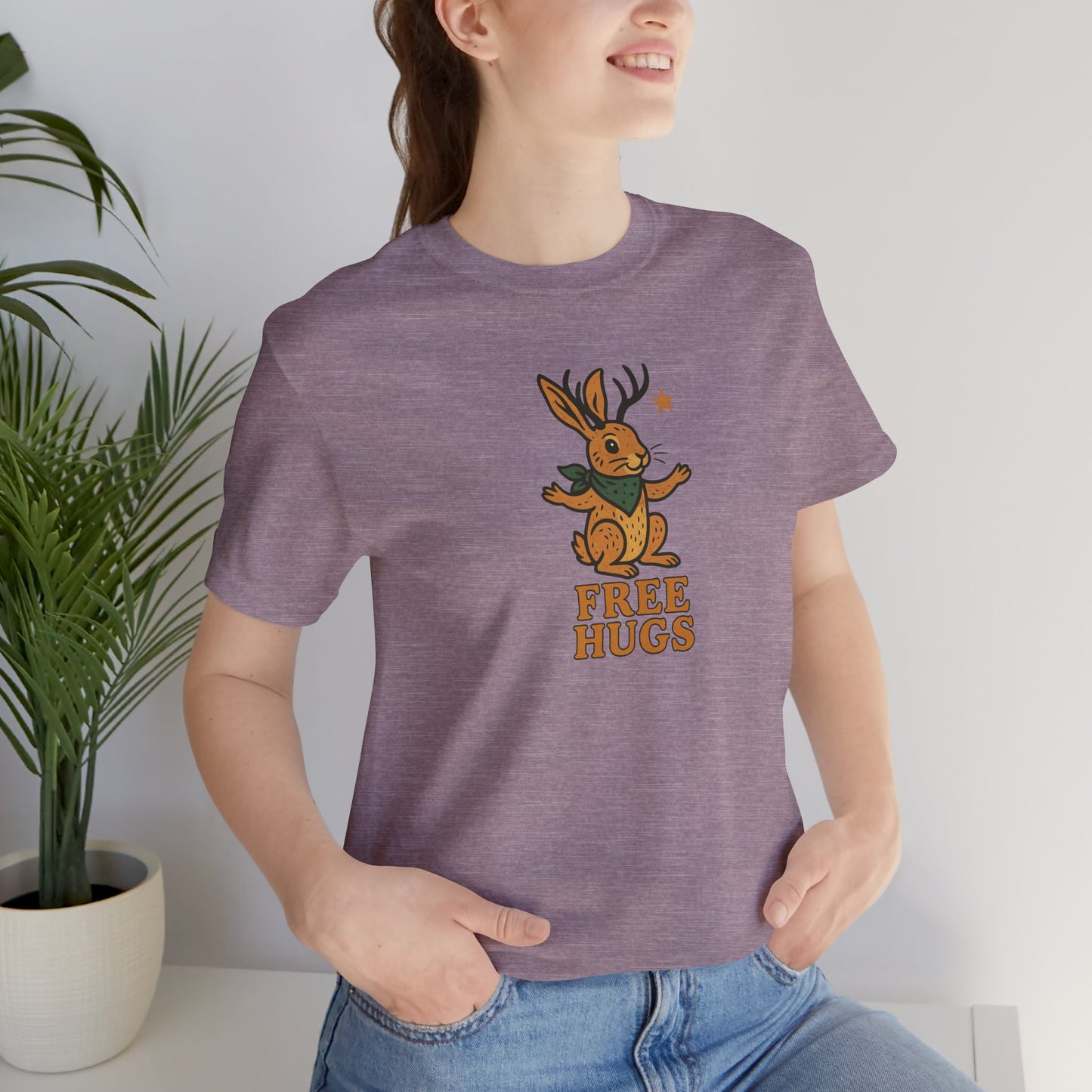 “Free Hugs - Jackalope" Tee