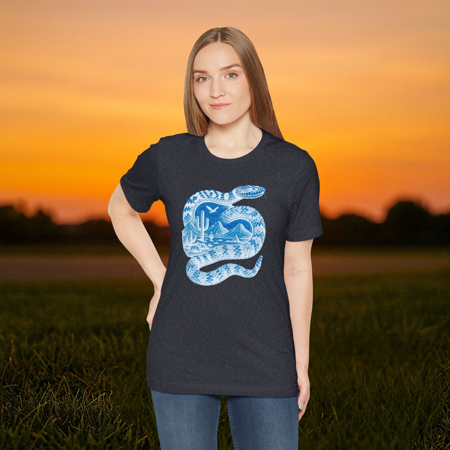 “Desert Rattler Inverted” Tee