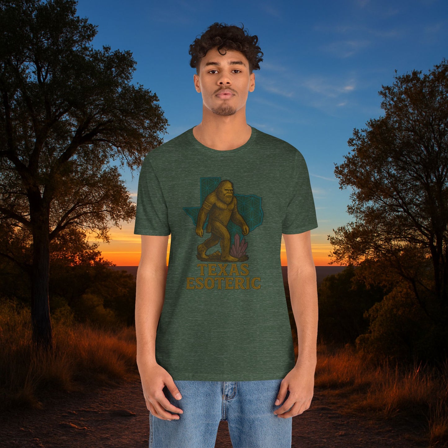 "Texas Esoteric Bigfoot" Tee
