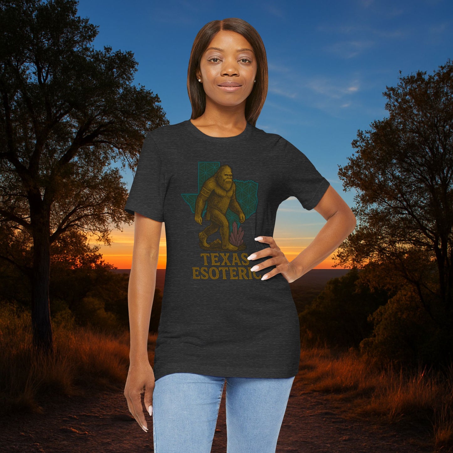 "Texas Esoteric Bigfoot" Tee