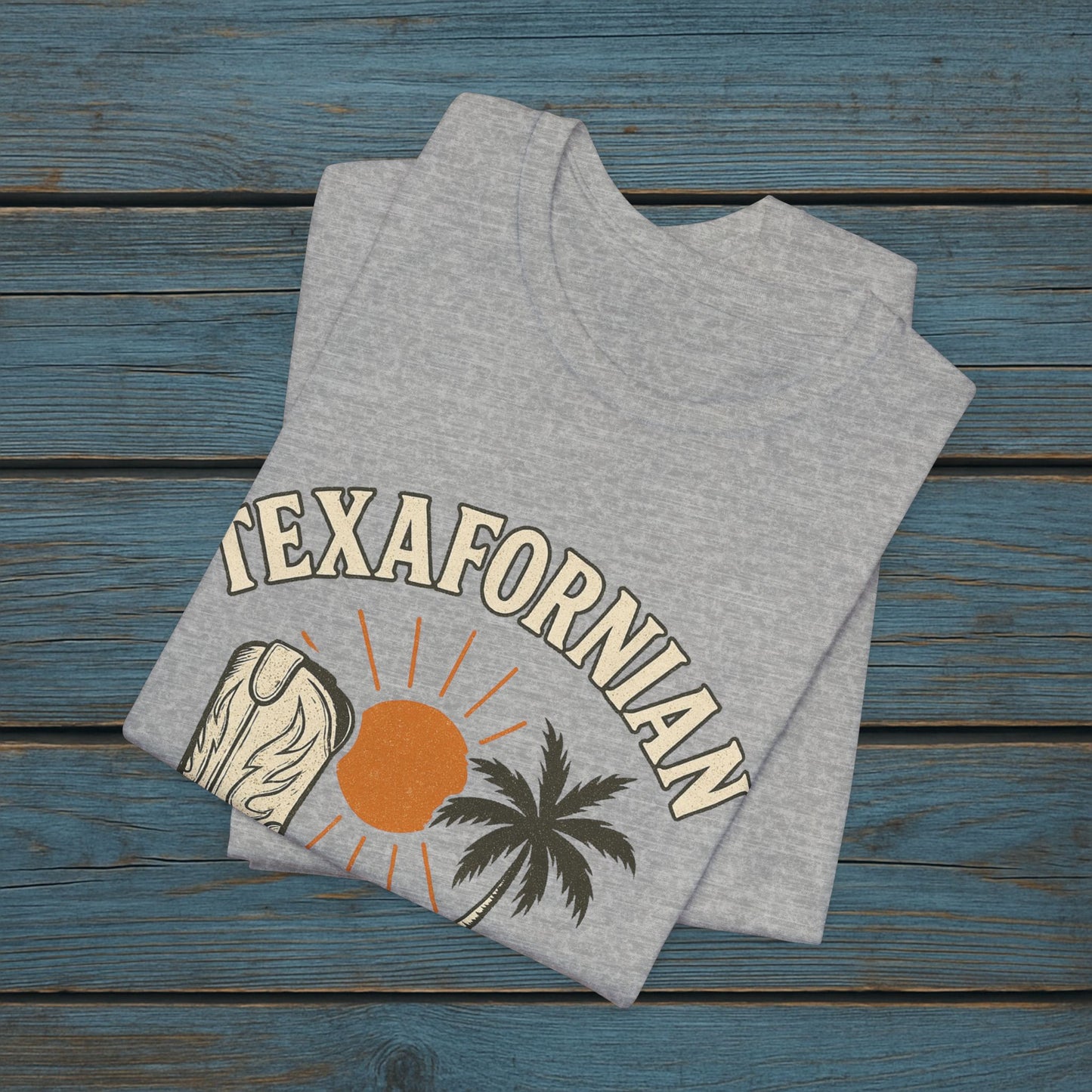 “Texafornian By Choice” Tee – (Vintage Cream Edition)