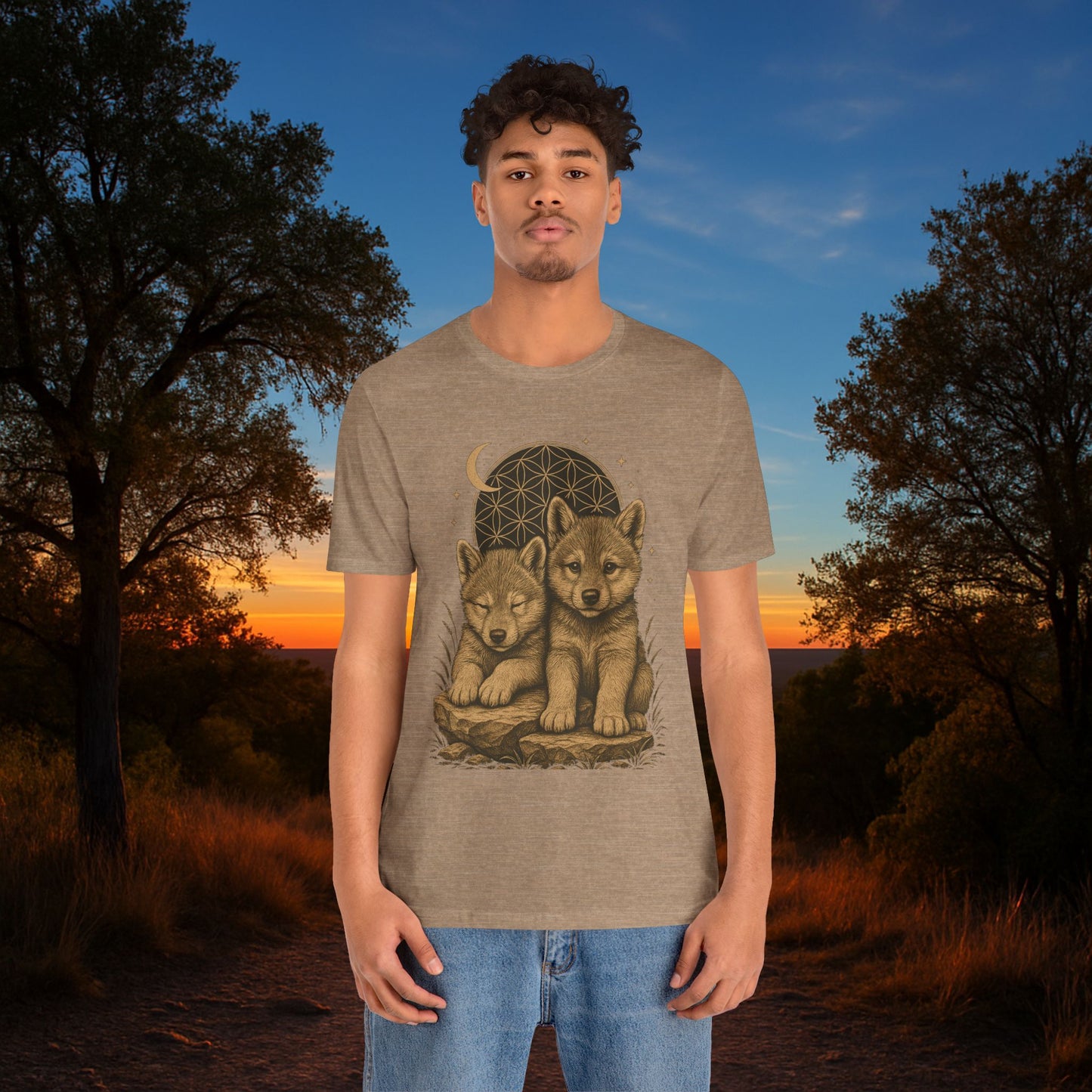 “Wolf Pups Duo” Tee