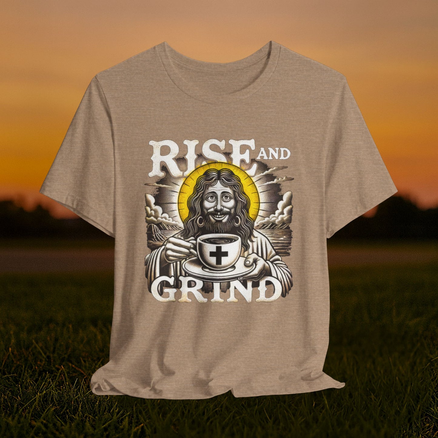 “Rise and Grind" Tee