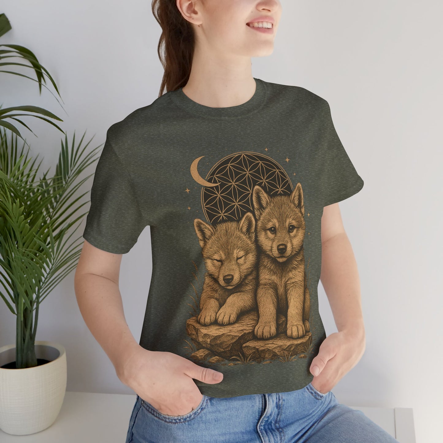 “Wolf Pups Duo” Tee