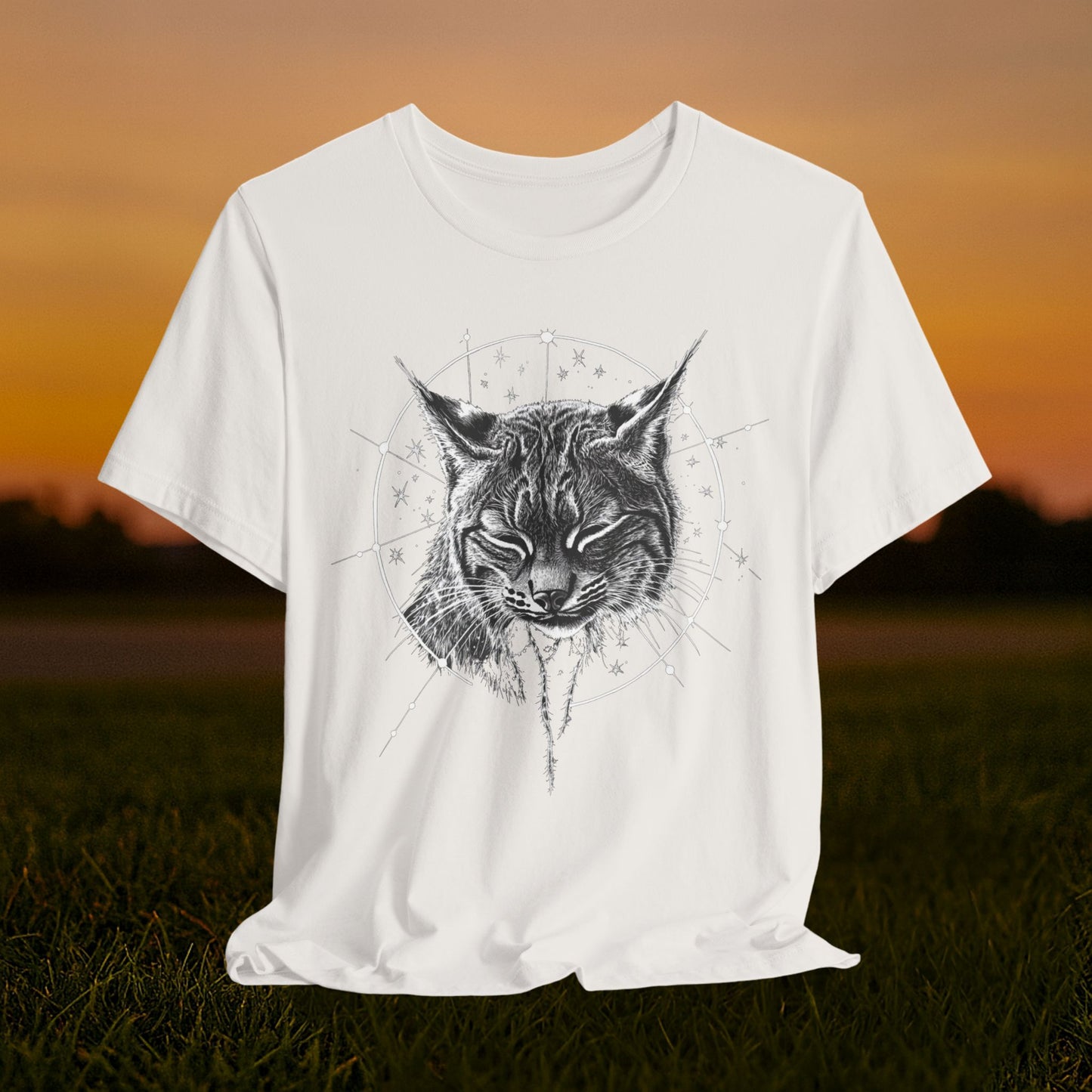 “Zen Celestial Bobcat” Tee