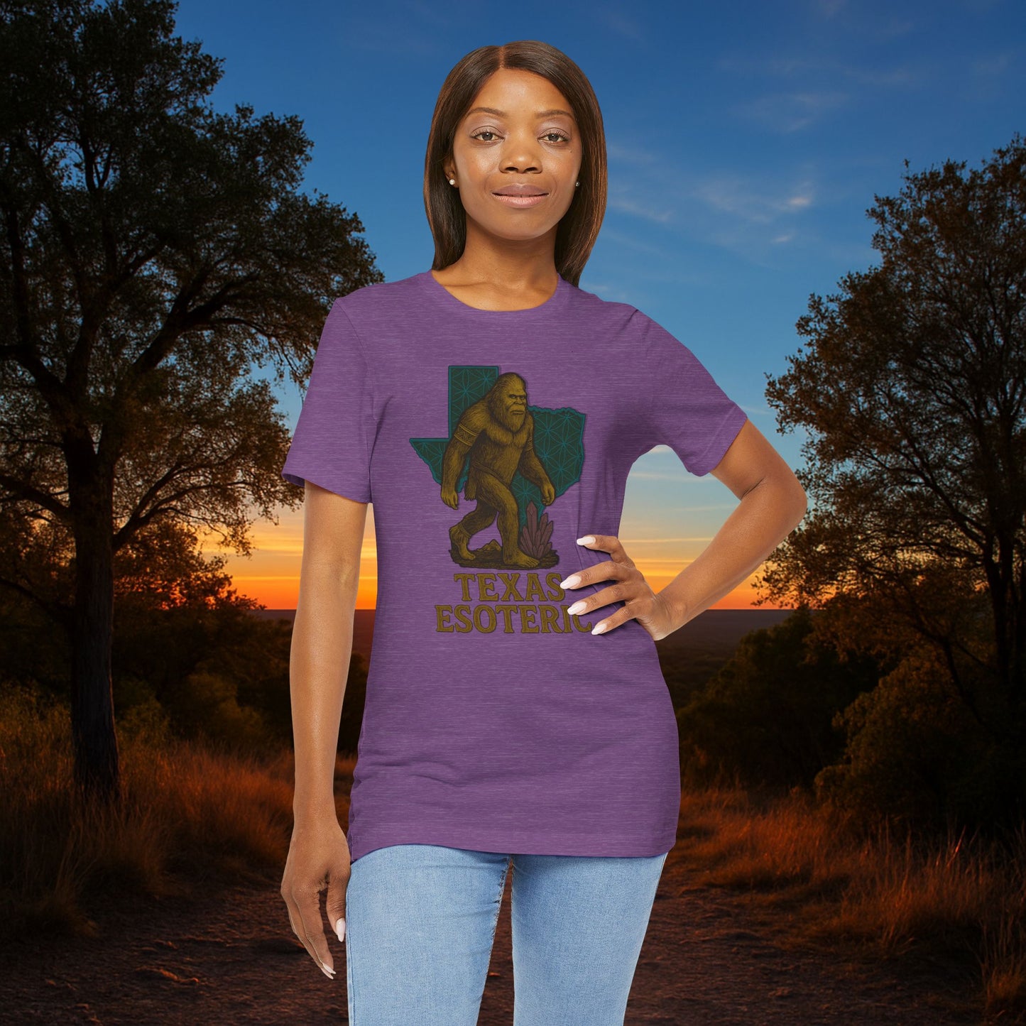 "Texas Esoteric Bigfoot" Tee