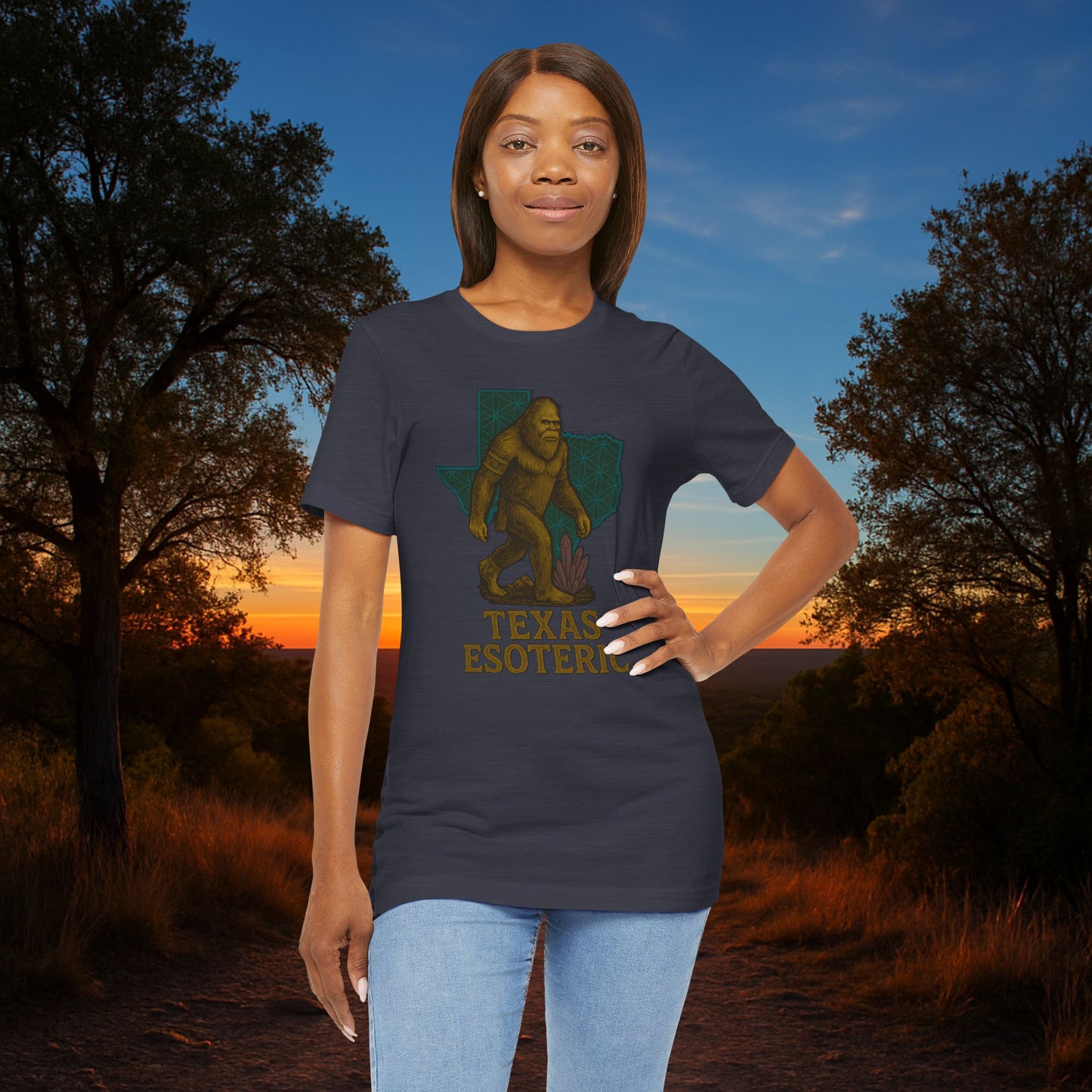 "Texas Esoteric Bigfoot" Tee