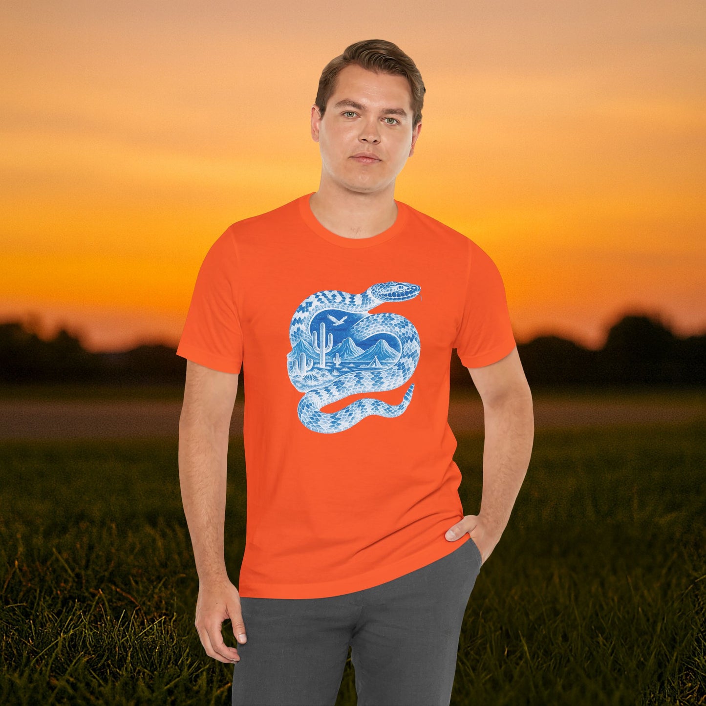 “Desert Rattler Inverted” Tee