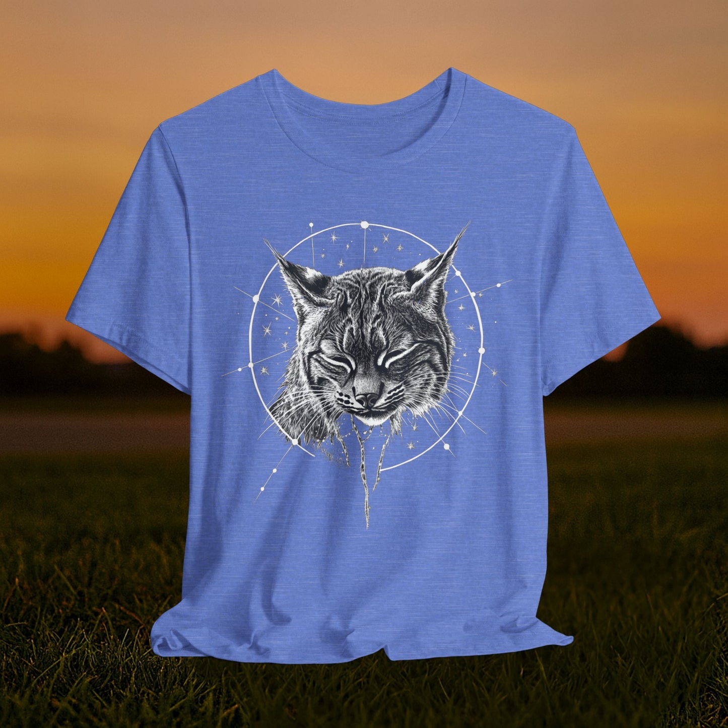 “Zen Celestial Bobcat” Tee