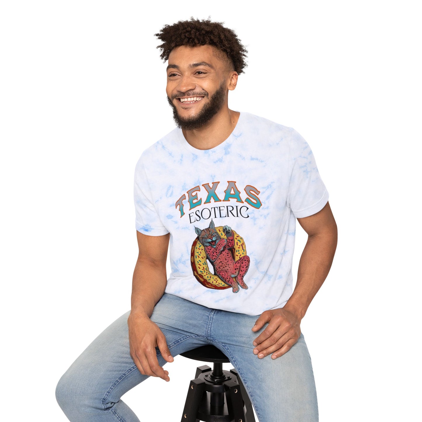 Randy the Bobcat - “Life in the Sweet Spot” Tie-Dyed T-Shirt