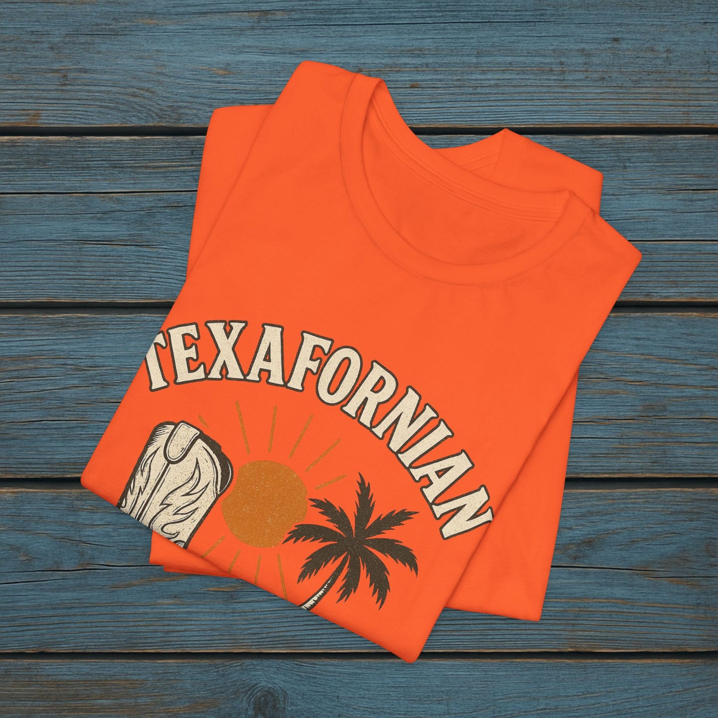 “Texafornian By Choice” Tee – (Vintage Cream Edition)