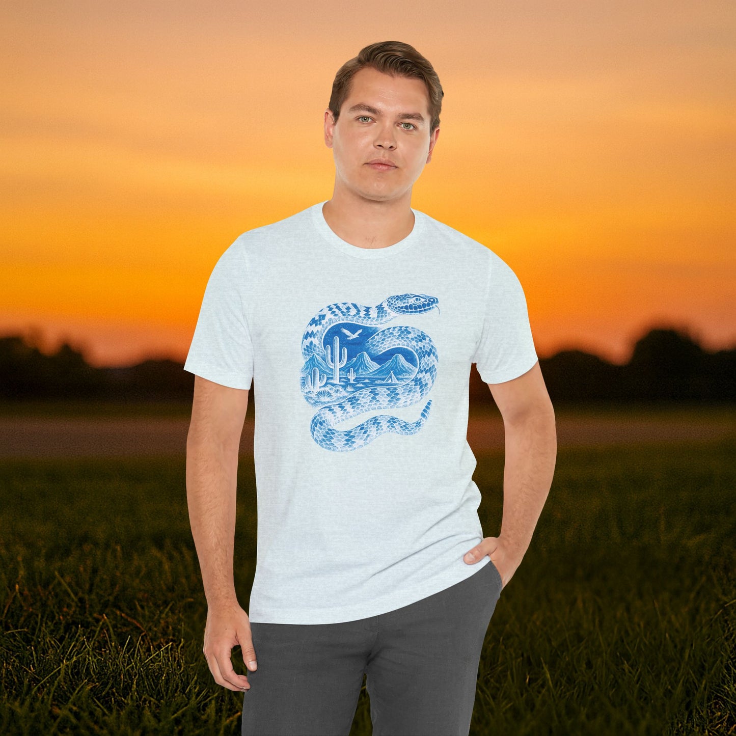 “Desert Rattler Inverted” Tee