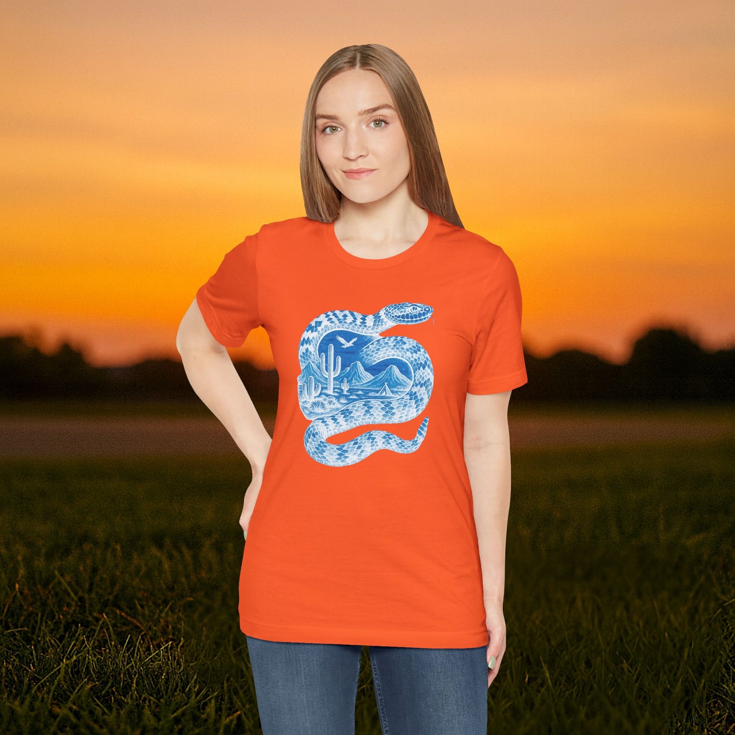 “Desert Rattler Inverted” Tee