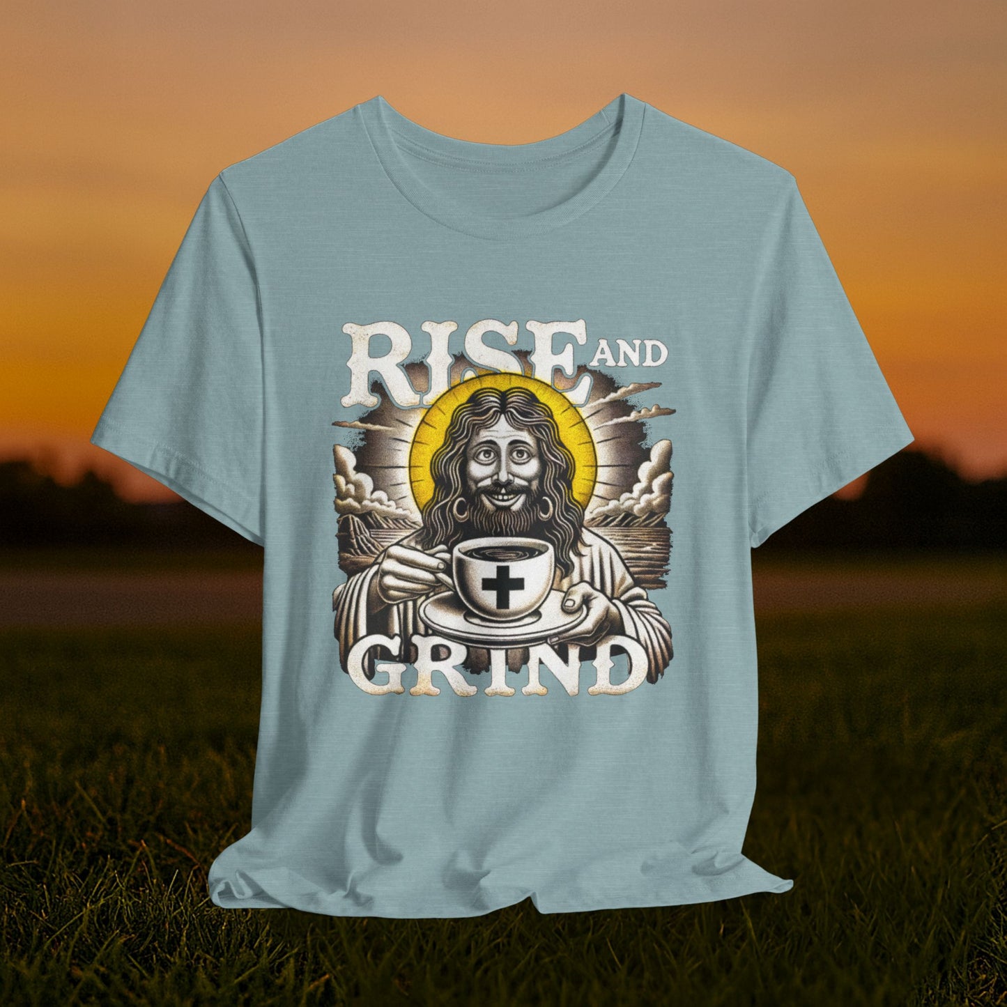 “Rise and Grind" Tee