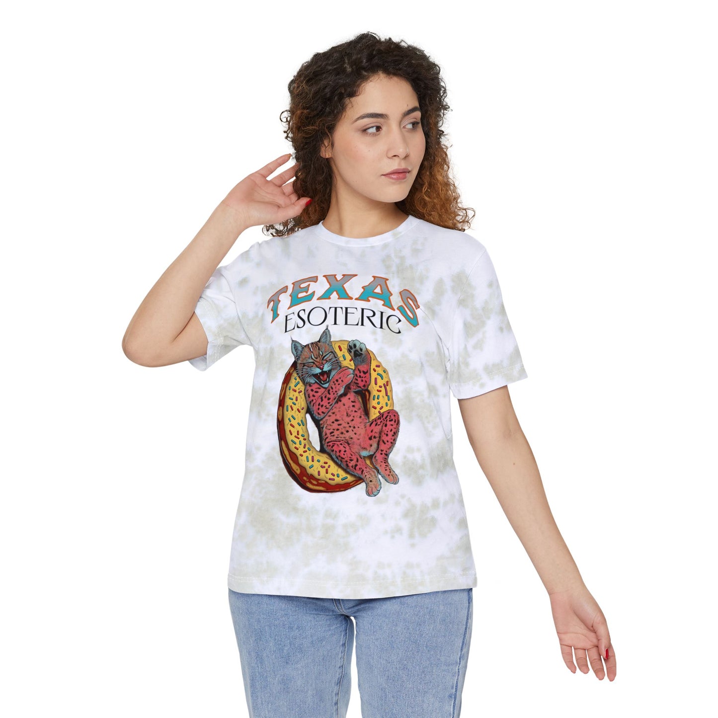 Randy the Bobcat - “Life in the Sweet Spot” Tie-Dyed T-Shirt