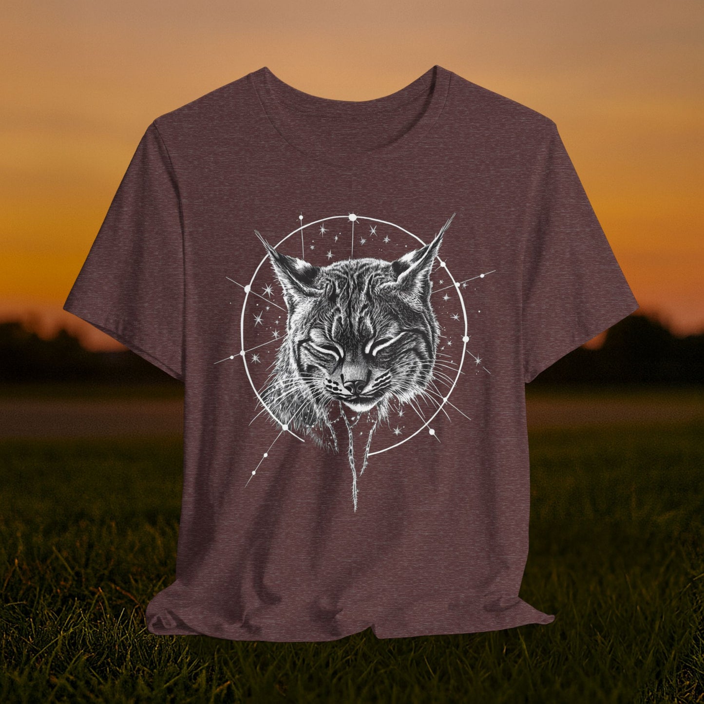 “Zen Celestial Bobcat” Tee