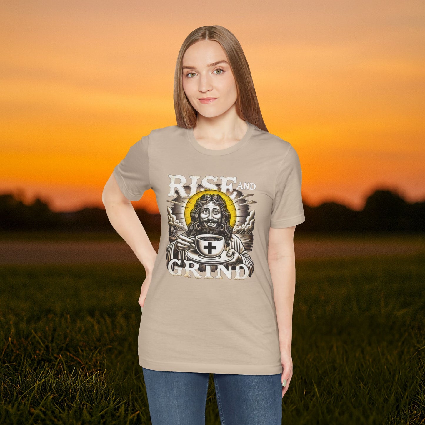 “Rise and Grind" Tee