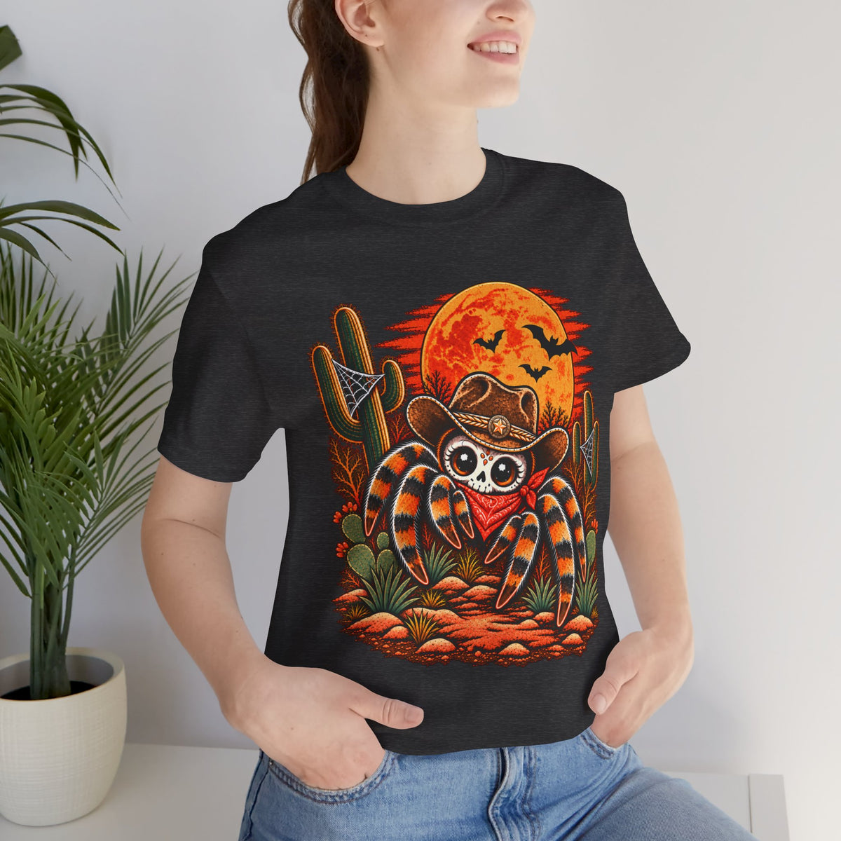 “Desert Moon Cowboy Spider” Tee