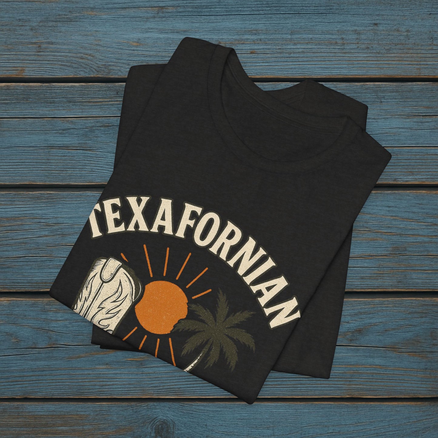“Texafornian By Choice” Tee – (Vintage Cream Edition)
