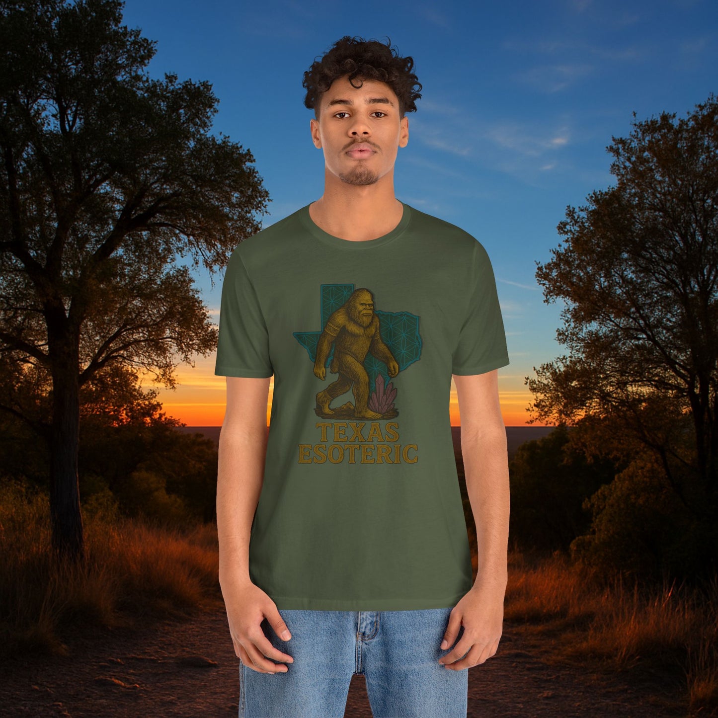 "Texas Esoteric Bigfoot" Tee