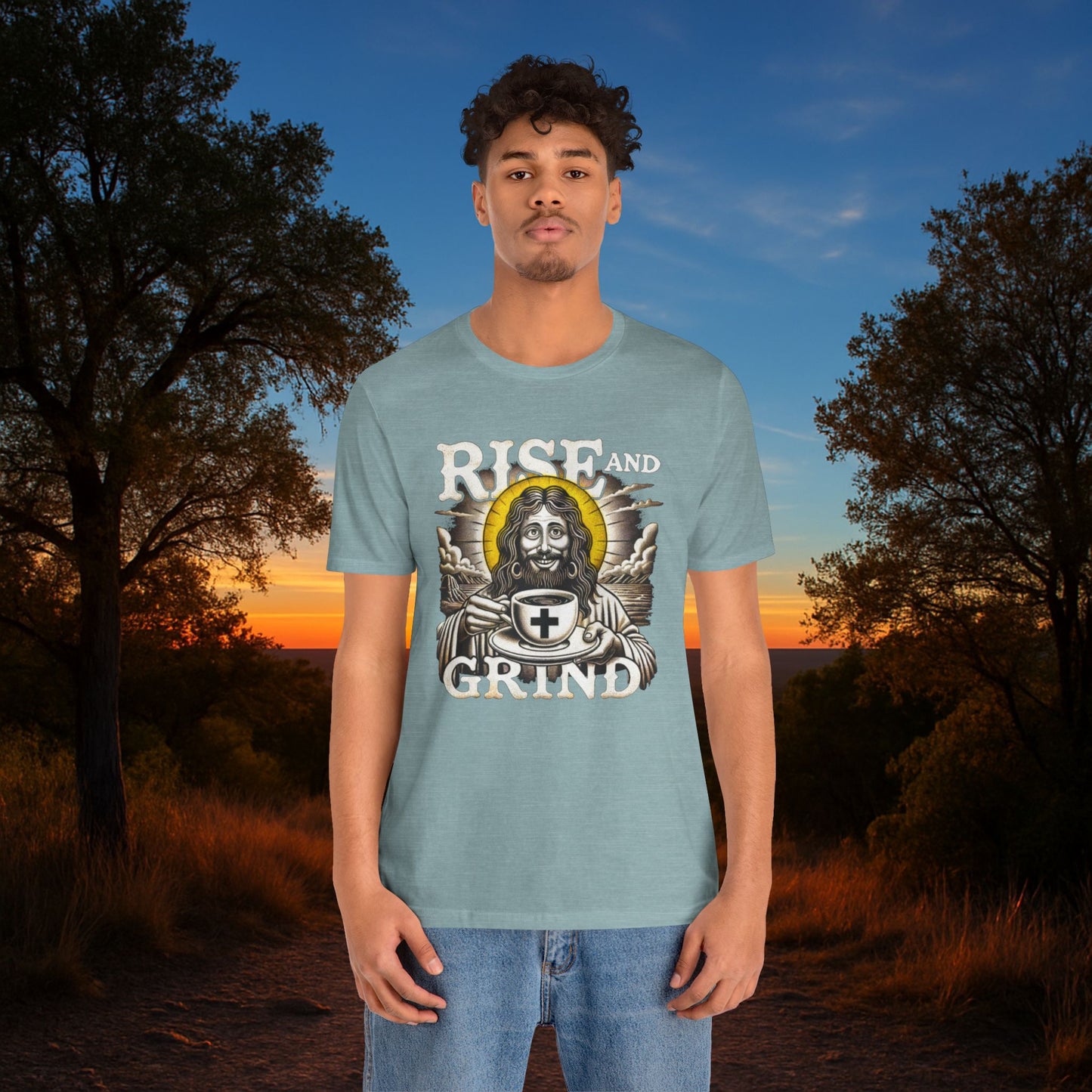 “Rise and Grind" Tee