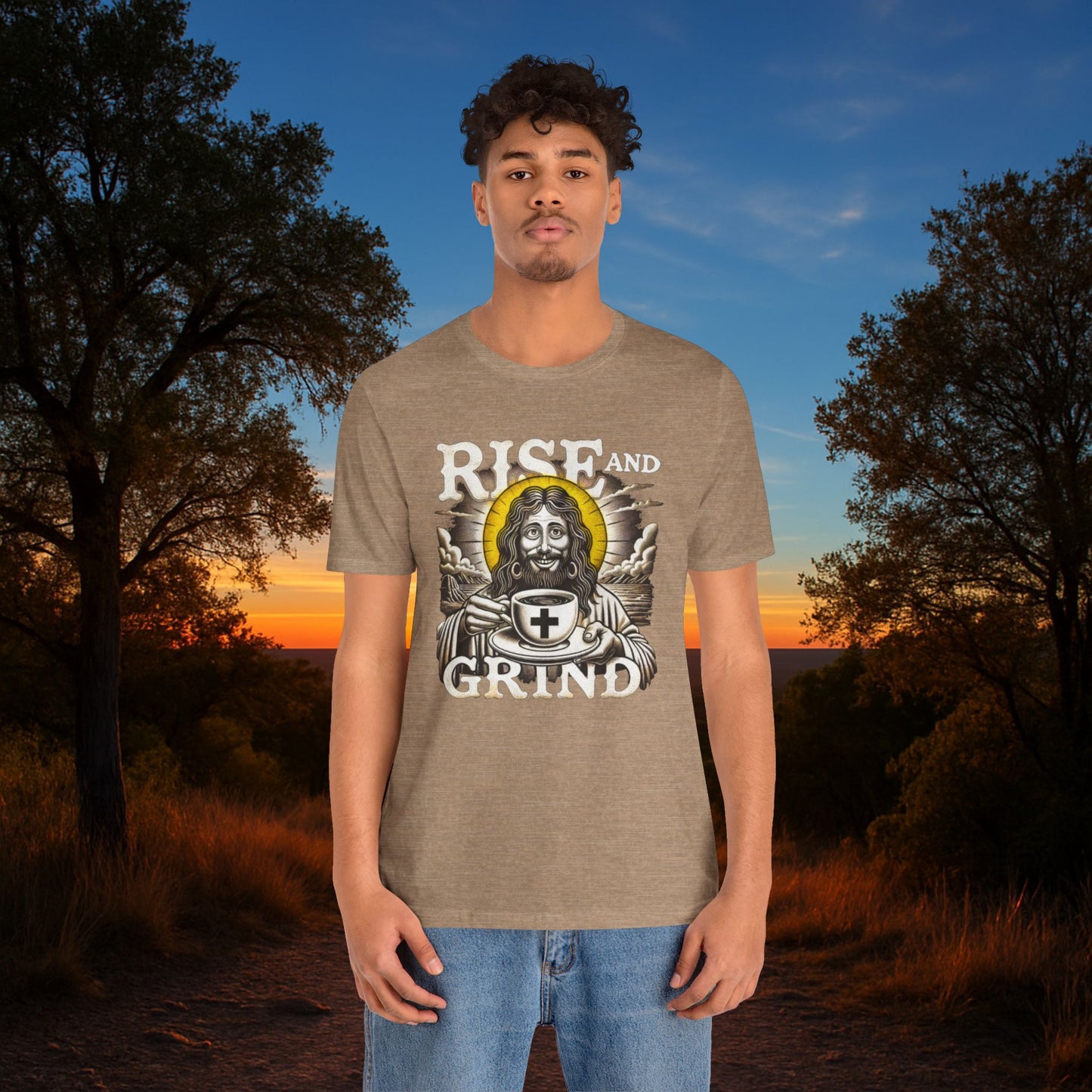 “Rise and Grind" Tee