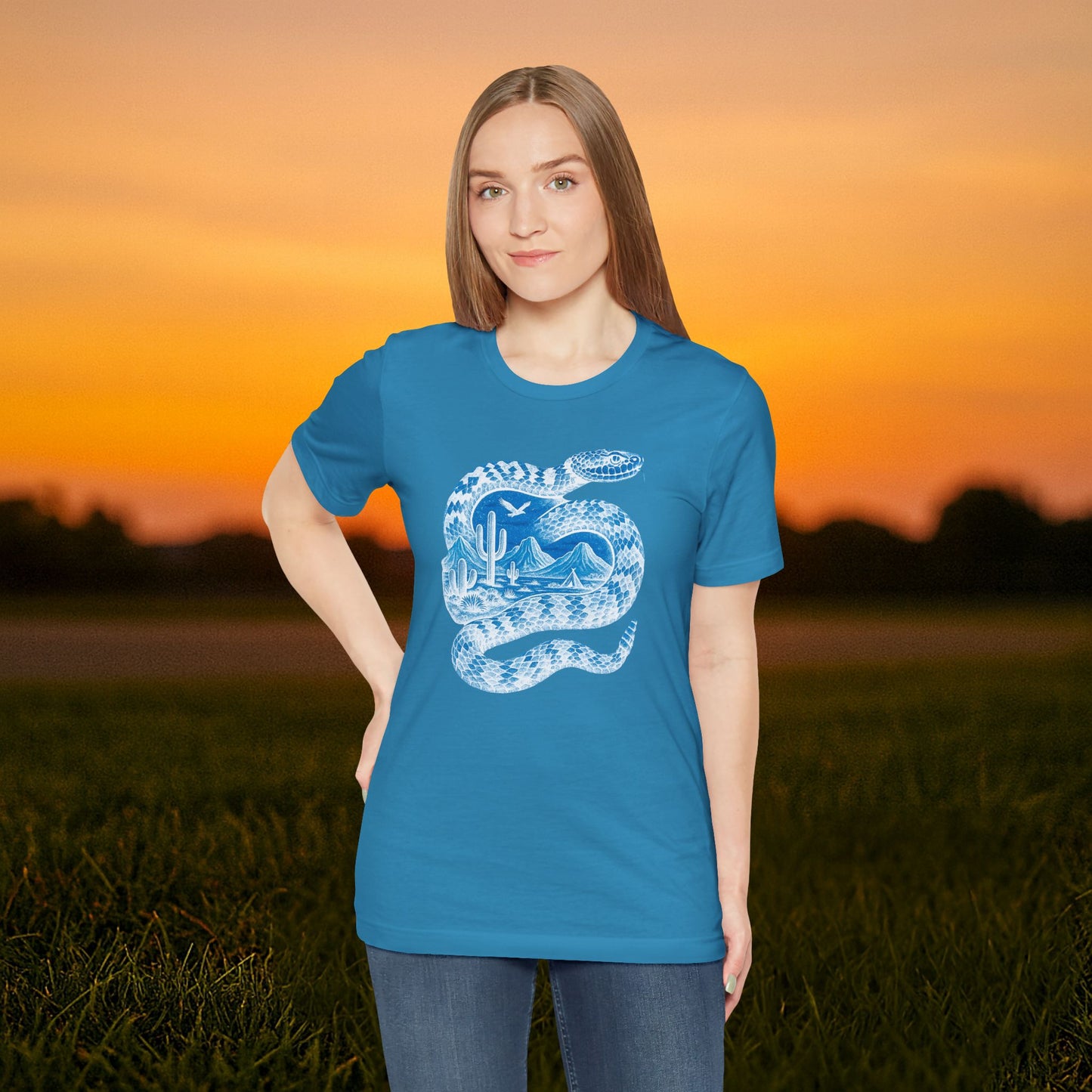 “Desert Rattler Inverted” Tee