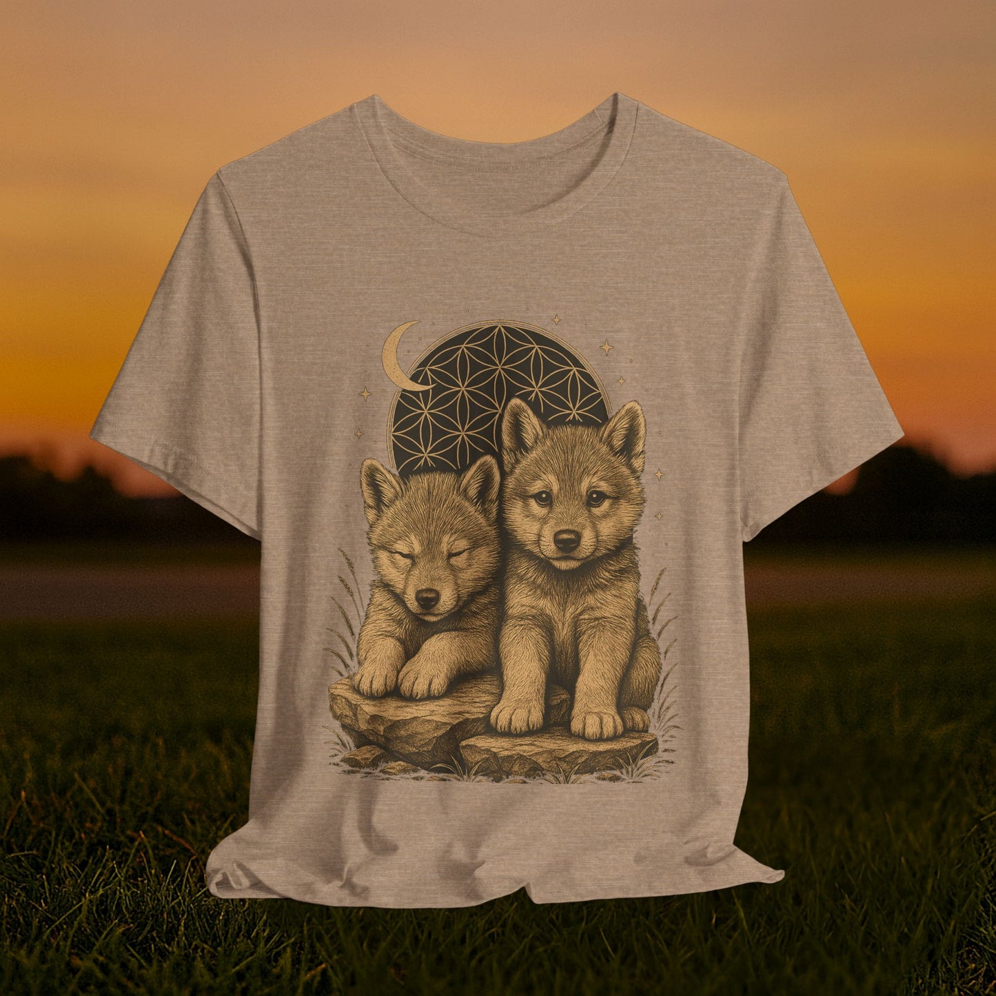 “Wolf Pups Duo” Tee