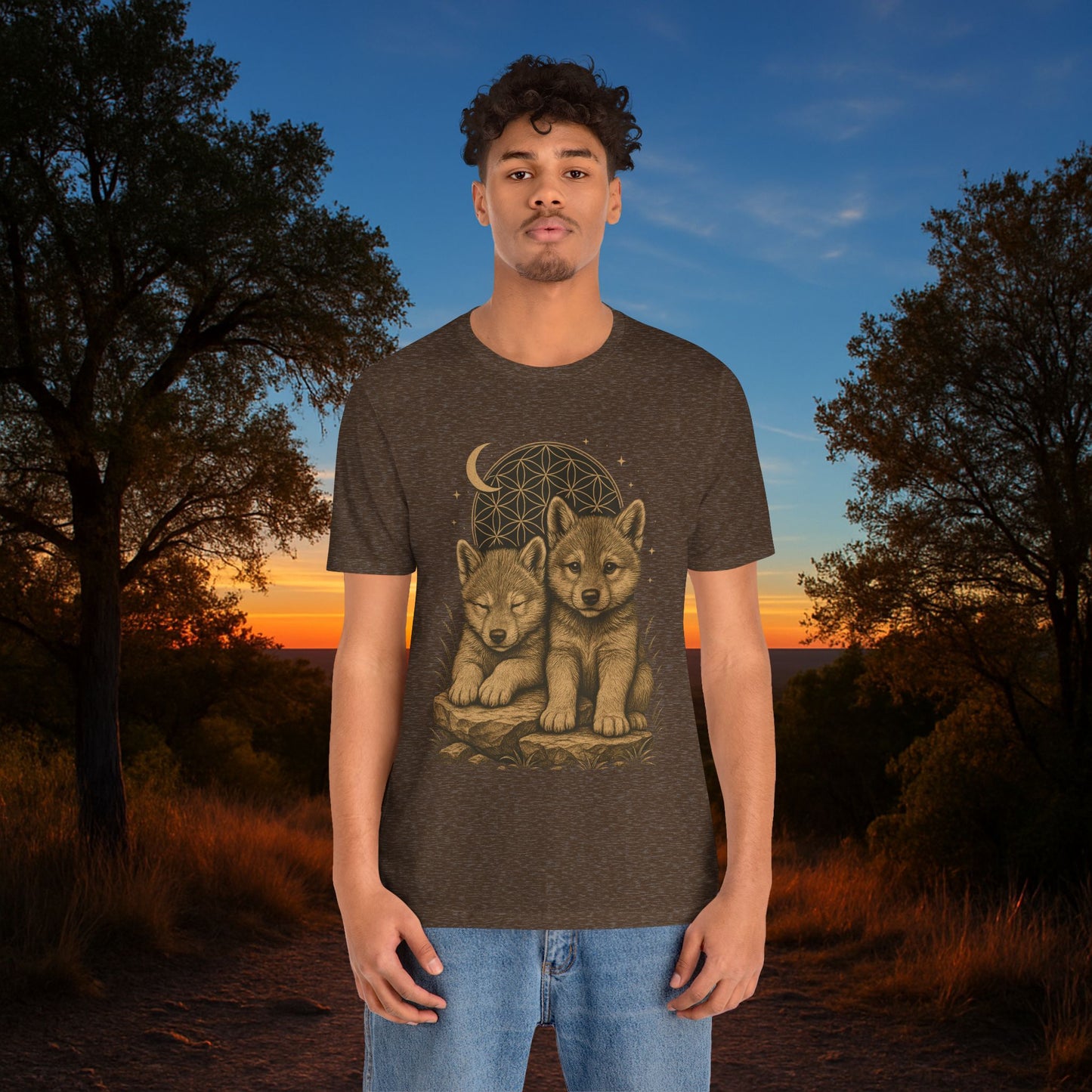 “Wolf Pups Duo” Tee