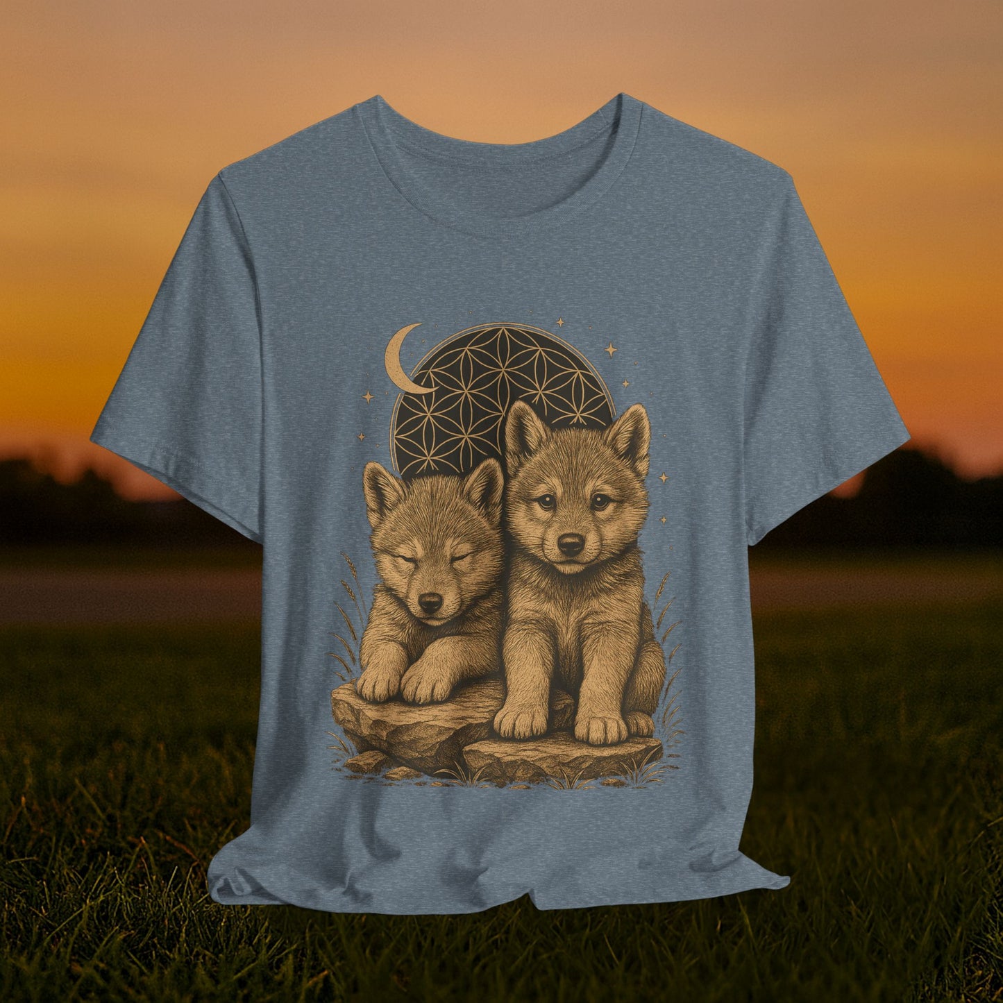“Wolf Pups Duo” Tee